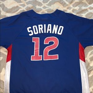 Soriano #12 Cubs Jersey